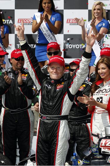 Mike Conway. Photo by LAT Photo USA for IZOD IndyCar